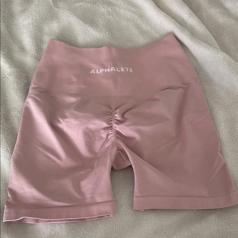 Alphalete Pink Athletic Shorts